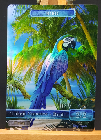 Foil Blue Bird #7